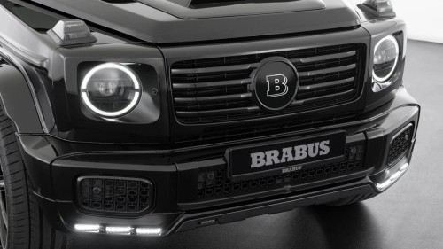 BRABUS ŚRODKOWA DOKŁADKA W CARBONIE MERCEDES G KLASA W465 Z PAKIETEM AMG
