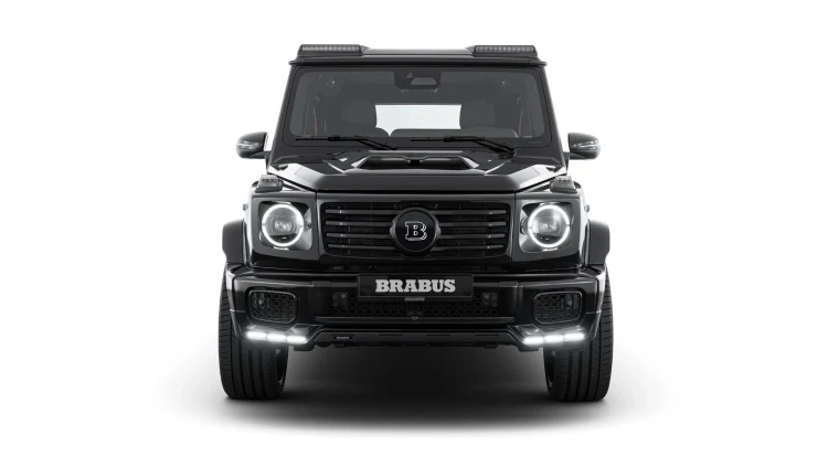 BRABUS ŚRODKOWA DOKŁADKA W CARBONIE MERCEDES G KLASA W465 Z PAKIETEM AMG