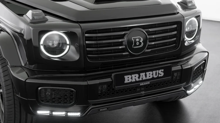 BRABUS DOKŁADKA PRZEDNIEGO ZDERZAKA MERCEDES G KLASA W465 Z PAKIETEM AMG