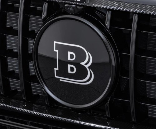 BRABUS MAŁE LOGO PODŚWIETLANE BRABUS NA GRILL MERCEDES G63 AMG W465