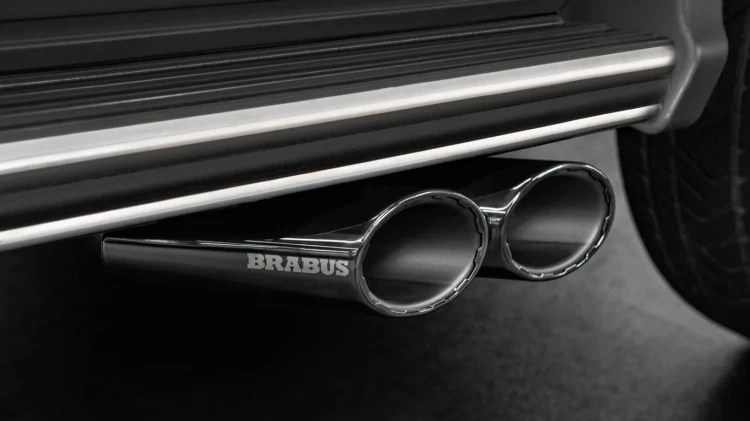 BRABUS WYDECH KLAPOWY CZARNY CHROM MERCEDES G63 AMG W465
