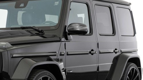 BRABUS LISTWY OZDOBNE Z CARBONU NA BOK AUTA 10 CZĘŚCI MERCEDES G KLASA W465