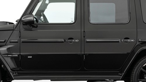 BRABUS LISTWY OZDOBNE Z CARBONU NA BOK AUTA 10 CZĘŚCI MERCEDES G KLASA W465