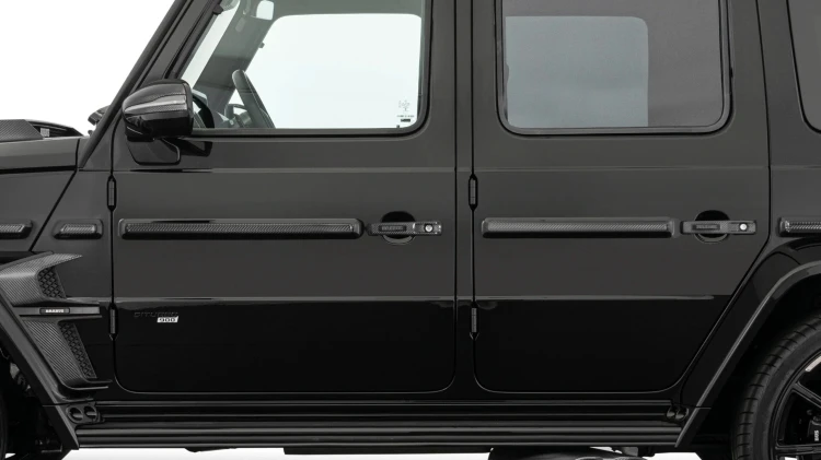 BRABUS LISTWY OZDOBNE Z CARBONU NA BOK AUTA 10 CZĘŚCI MERCEDES G KLASA W465