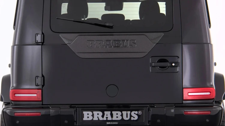 BRABUS LISTWY OZDOBNE Z CARBONU NA BOK AUTA 10 CZĘŚCI MERCEDES G KLASA W465