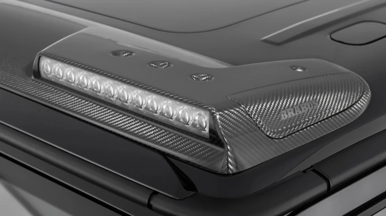 BRABUS SPOILER GÓRNY NADKABINOWY Z LED CARBON MERCEDES G KLASA W465