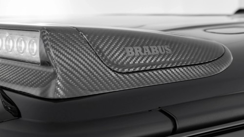 BRABUS SPOILER GÓRNY NADKABINOWY Z LED CARBON MERCEDES G KLASA W465