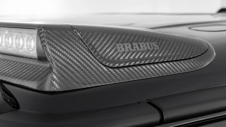 BRABUS SPOILER GÓRNY NADKABINOWY Z LED CARBON MERCEDES G KLASA W465