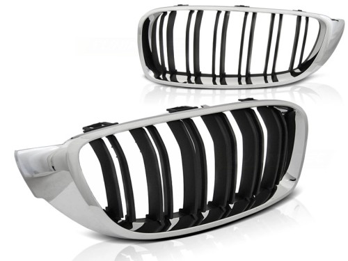 NERKI GRIL CHROME BLACK BMW SERII 4 F32,F33,F36 13+