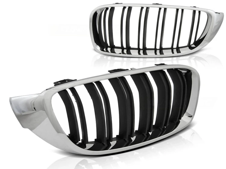 NERKI GRIL CHROME BLACK BMW SERII 4 F32,F33,F36 13+
