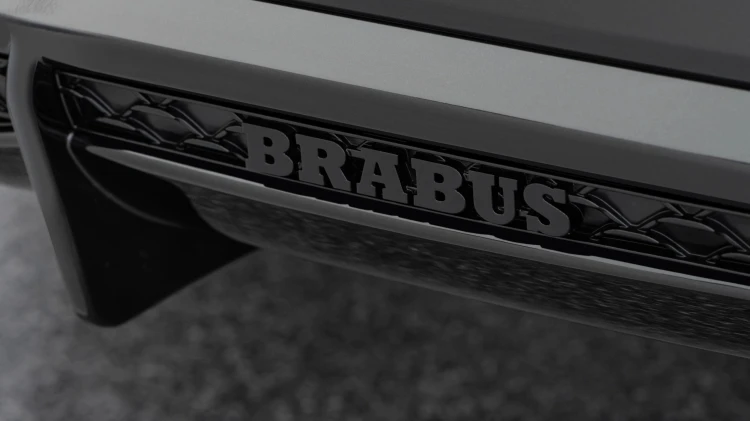 BRABUS DYFUZOR KOŃCÓWKI MERCEDES S KLASA W223 Z PAKIETEM AMG
