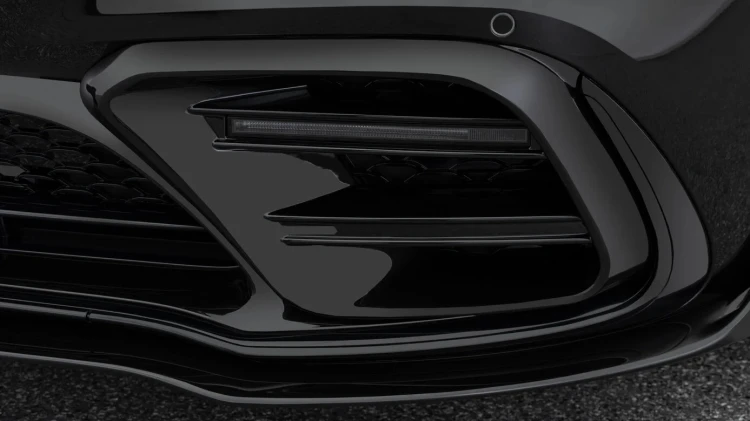 BRABUS KRATKI ZDERZAKA PRZEDNIEGO MERCEDES S KLASA W223 Z PAKIETEM AMG