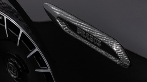 BRABUS WSTAWKI SPOILERY NAKŁADKI BŁOTNIKÓW CARBON MERCEDES S63 AMG W223