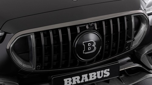 BRABUS WSTAWKI GRILLA PRZEDNIEGO PANAMERICANA CARBON MERCEDES S63 AMG W223