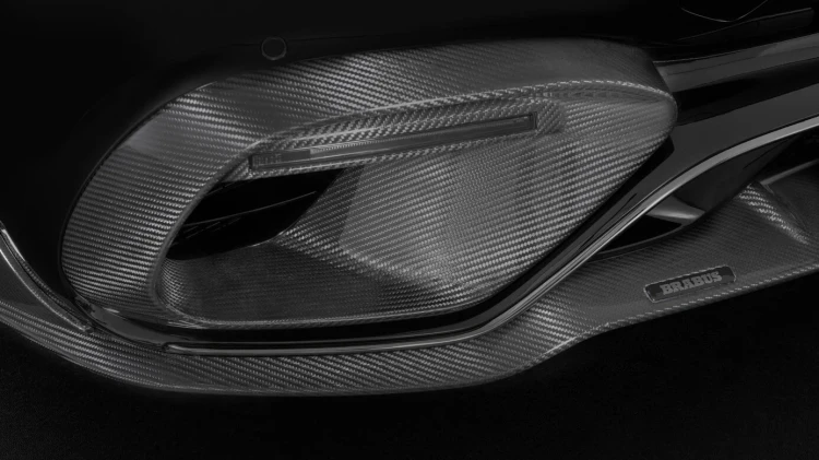 BRABUS KRATKI ZDERZAKA PRZEDNIEGO CARBON MERCEDES S63 AMG W223
