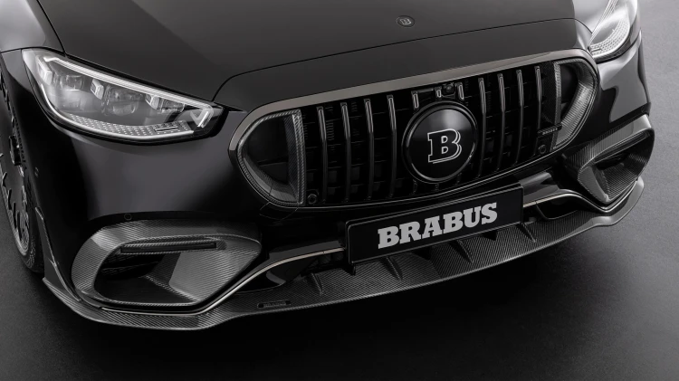 BRABUS KRATKI ZDERZAKA PRZEDNIEGO CARBON MERCEDES S63 AMG W223