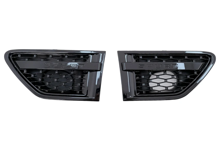 GRILL ŚRODKOWY KRATKI BOCZNE LAND RANGE ROVER SPORT L320 FACELIFT (09-13)