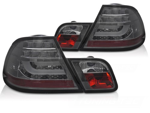 LAMPY TYLNE SMOKE LED BMW SERII 3 E46 03-06 COUPE, CABRIO