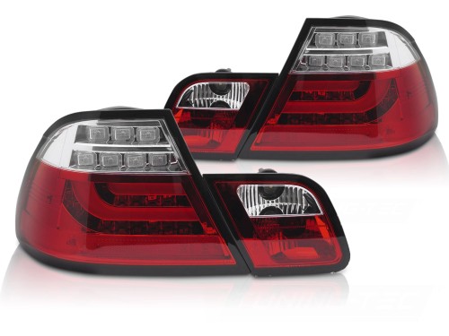LAMPY TYLNE LED RED BMW SERII 3 E46 03-06 COUPE/CABRIO