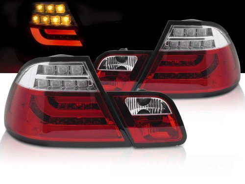 LAMPY TYLNE LED RED BMW SERII 3 E46 03-06 COUPE/CABRIO