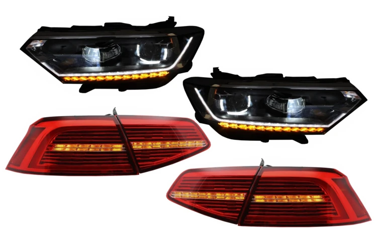 LAMPY PRZEDNIE LED VW PASSAT B8 3G (2014-2019) MATRIX R LINE