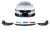 DOKŁADKA PRZEDNIEGO ZDERZAKA BMW 5 G30 G31(2017+) M5 LOOK CZARNY POŁYSK