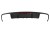 DYFUZOR ZDERZAKA TYLNEGO MERCEDES AMG CLS SEDAN W218 11-17 CZARNY MAT CLS63