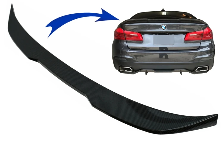 SPOILER MA BAGAŻNIK BMW SERII 5 G30 (2017+) M PERFORMANCE CARBON LOOK