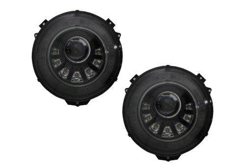 LAMPY PRZEDNIE REFLEKTORY BI-XENON LED MERCEDES G-CLASS W463 (2005-2017)