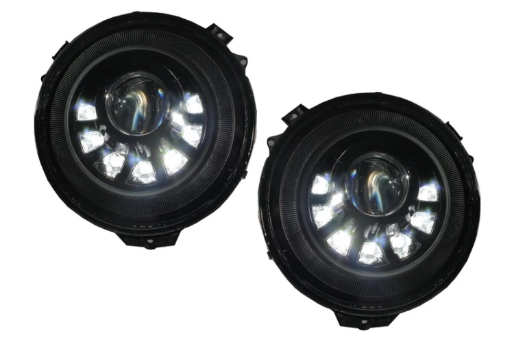 LAMPY PRZEDNIE REFLEKTORY BI-XENON LED MERCEDES G-CLASS W463 (2005-2017)