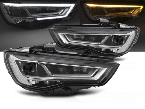 LAMPY PRZEDNIE FULL LED SEQ DRL AUDI A3 8V 12-16