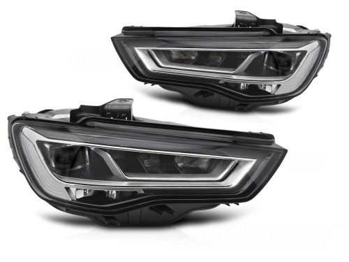 LAMPY PRZEDNIE FULL LED SEQ DRL AUDI A3 8V 12-16