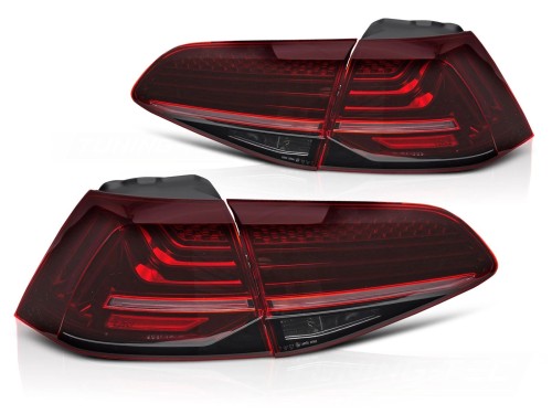 LAMPY TYLNE LED LASER RED SEQ VW GOLF 7 13-19