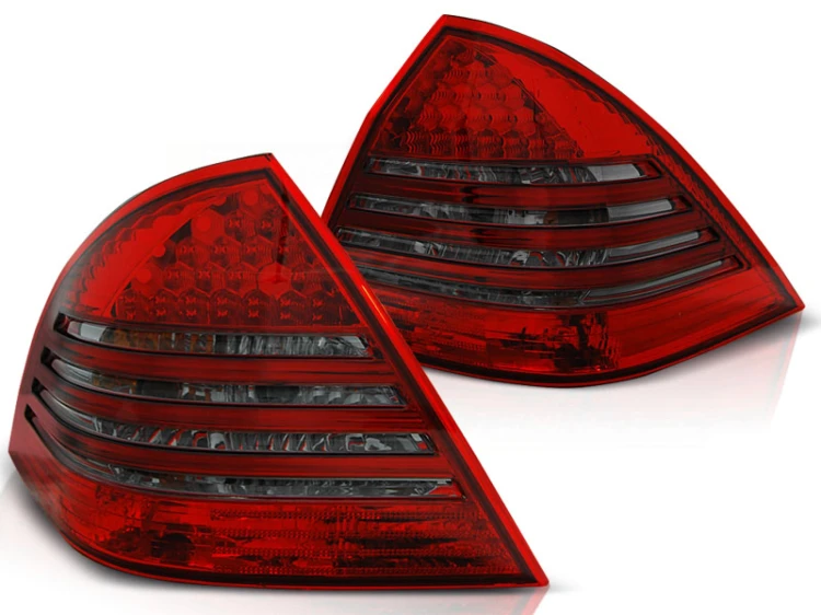 LAMPY TYLNE LIGHTS RED SMOKE MERCEDES C-KLASA W203 SEDAN 00-04