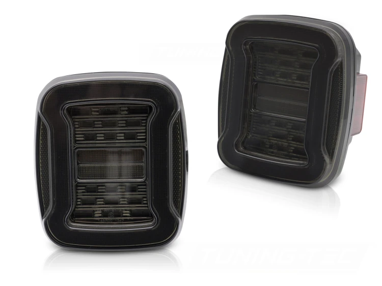 LAMPY TYLNE JEEP WRANGLER YJ 91-96 / TJ 96-06 SMOKE LED