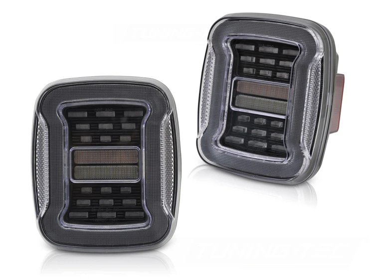 LAMPY TYLNE JEEP WRANGLER YJ 91-96 / TJ 96-06 WHITE LED