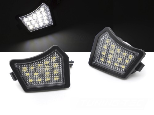 PODŚWIETLENIE LUSTEREK LED VOLVO C30, C70, S40,S60, S80, V50, V70