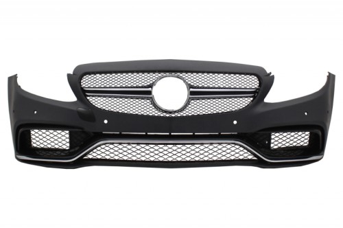 ZDERZAK PRZÓD DYFUZOR KOŃCÓWKI MERCEDES C KLASA W205 S205 14-18 C63 DESIGN