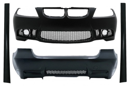 BODY KIT ZDERZAK PRZEDNI TYLNY DOKŁADKA BMW 3 SERII E90 (05-08) M3 DESIGN