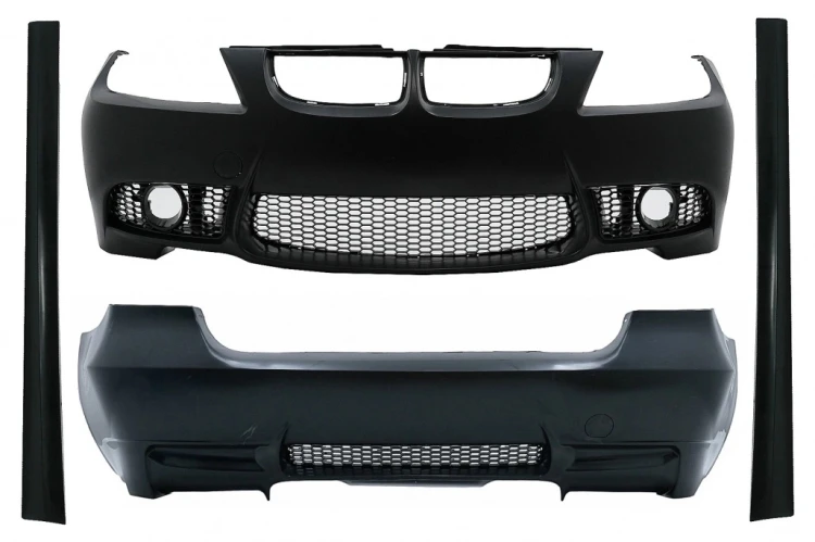 BODY KIT ZDERZAK PRZEDNI TYLNY DOKŁADKA BMW 3 SERII E90 (05-08) M3 DESIGN