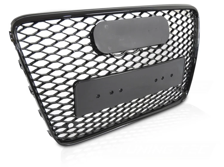 GRILL ATRAPA PLASTER MIODU AUDI Q7 4L 05-15 CZARNY POŁYSK RSQ7 LOOK