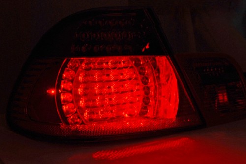 TYLNE LAMPY LED BMW 3 SERII E46 COUPE 2D 03-05 RED SMOKE