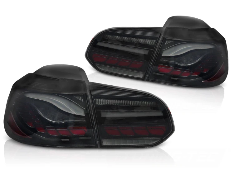 LAMPY TYLNE OLED SMOKE VW GOLF VI 08-13