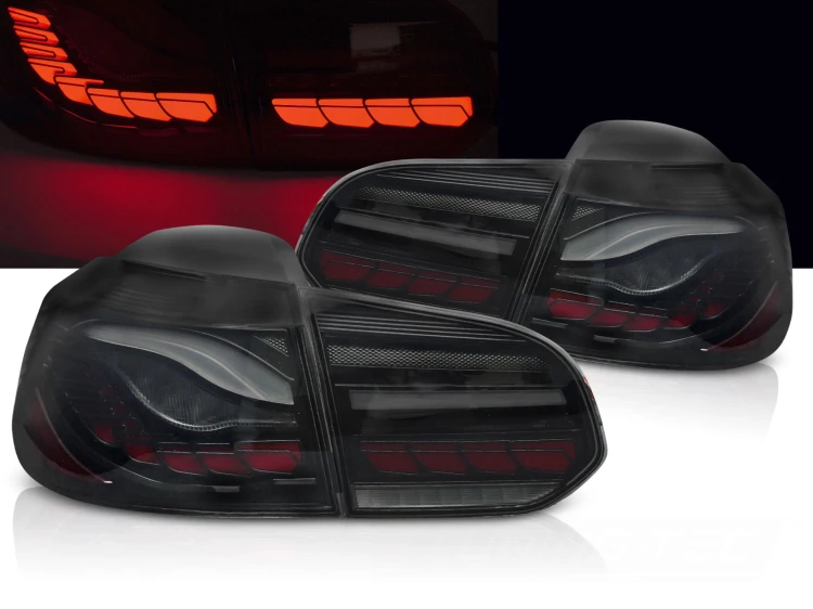 LAMPY TYLNE OLED SMOKE VW GOLF VI 08-13