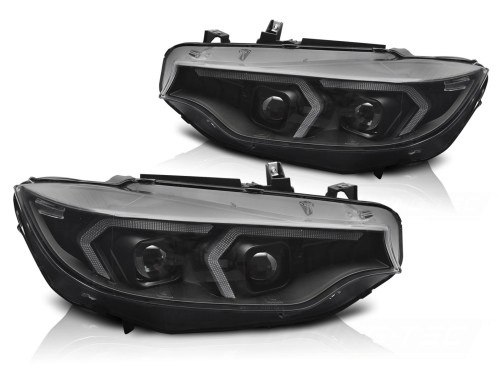 LAMPY PRZEDNIE XENON LED BLACK BMW F32/F33 13-17