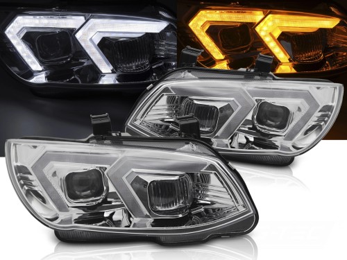 LAMPY PRZEDNIE XENON LED CHROME BMW 3 SERII E92/E93 LCI 10-13