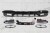 DYFUZOR TYLNEGO ZDERZAKA Z KOŃCÓWKAMI WYDECHU CLA45 LOOK MERCEDES X118/C118