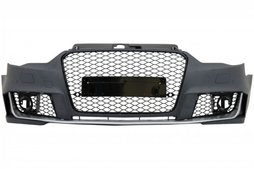 ZDERZAK PRZEDNI RS LOOK Z DYFUZOREM TYLNEGO ZDERZAKA AUDI A3 8V (2012-2015)
