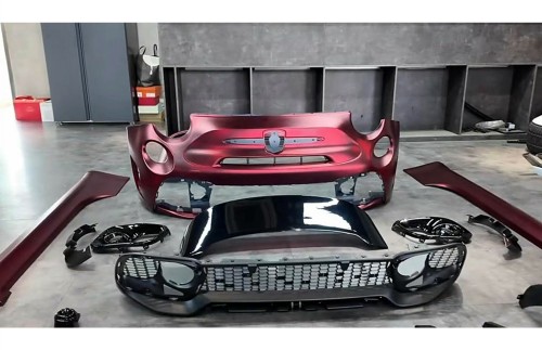 ZESTAW ZDERZAKÓW BODY KIT ABARTH LOOK FIAT 500 (2007-2015)