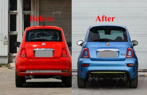 ZESTAW ZDERZAKÓW BODYKIT FIAT 500 LIFT (2016-2024)